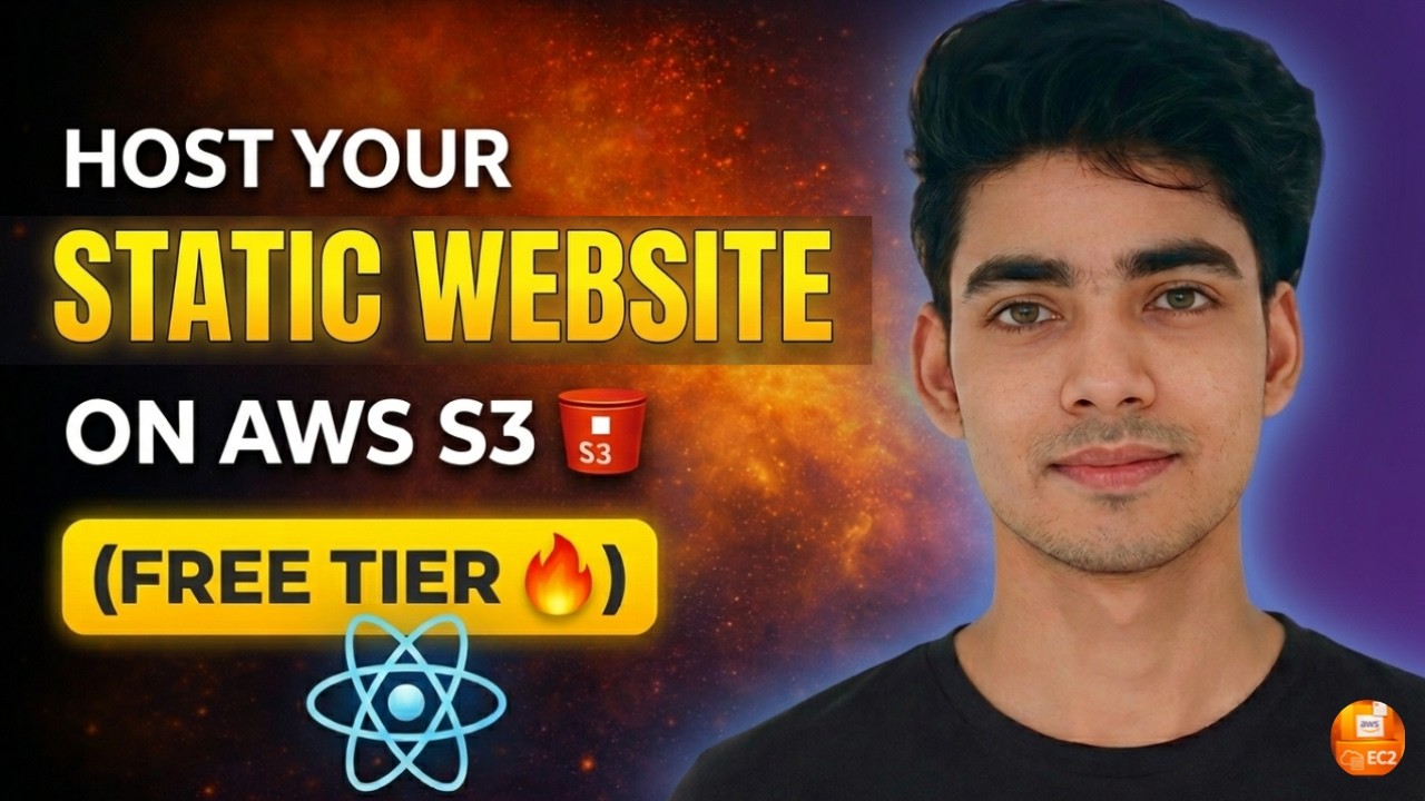 How to Host a Static Website on AWS S3 (FREE) | Host Your Static ...