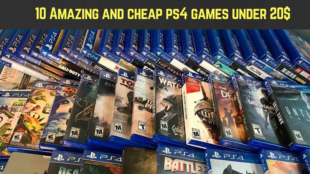 10 Amazing Cheap PS4 Games Under 20$ YouTube