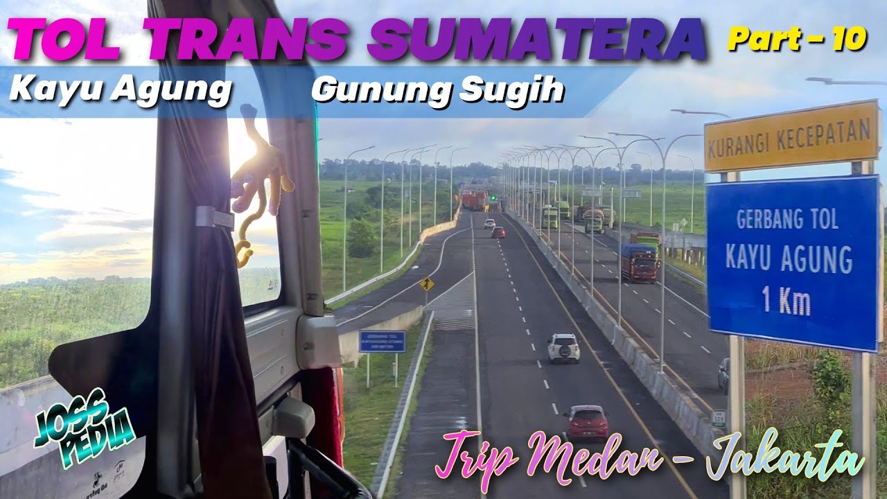 TRIP REPORT - 10 || HATI-HATI DI RUAS TOL TRANS LAMPUNG PALEMBANG BANYAK ASPAL BERLUBANG ‼️ ALS 347✅