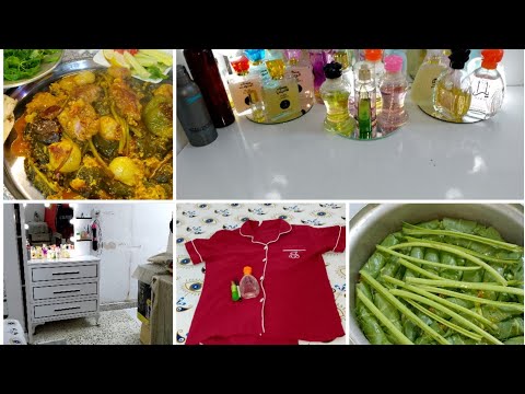 تنظيف غرفة نوم ترتيب طبخ دولمه العراقيه
