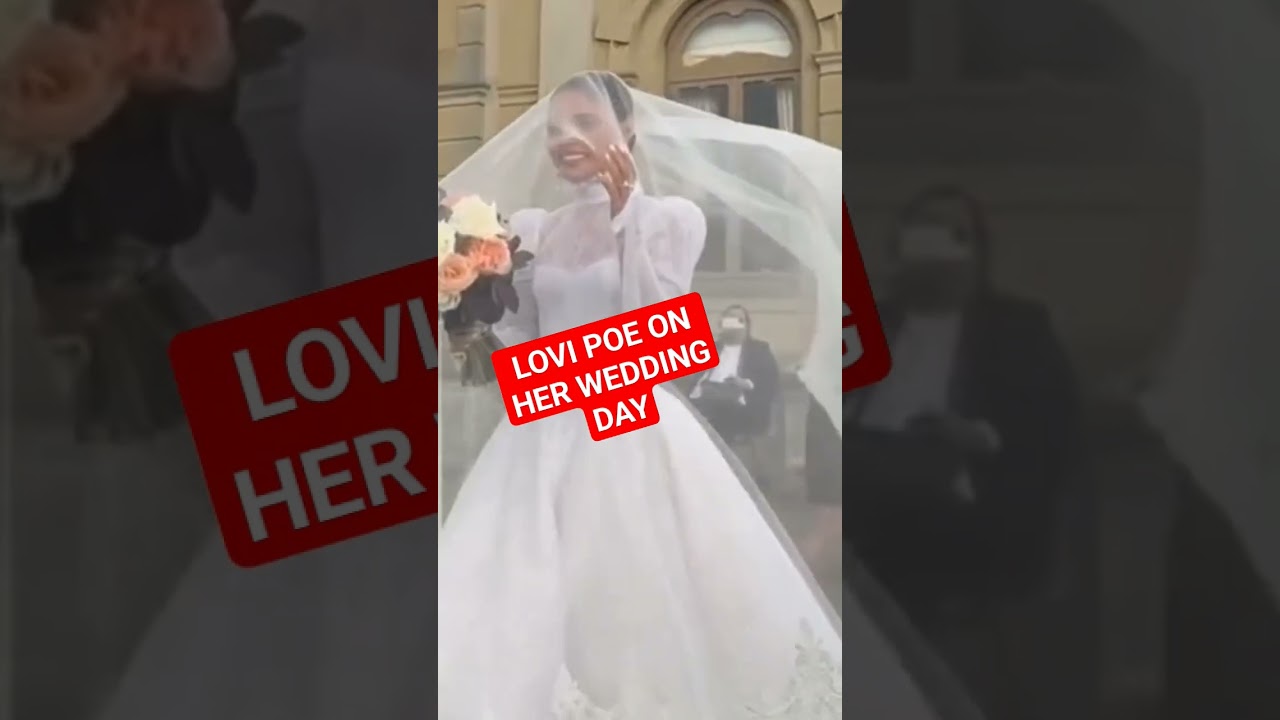 Lovi Poe on her wedding day! 