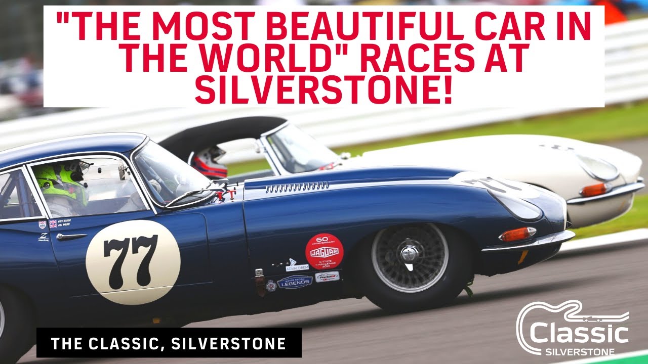 Silverstone Classic to host Jaguar E-type 60th anniversary race
