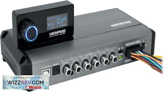 Memphis Audio VIV68DSP 6 in 8 Out Car Digital Signal Processor+Display Screen