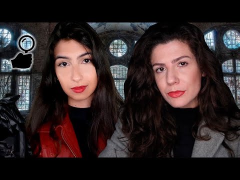 ASMR Detetives investigando o mistério na mansão abandonada | Collab @MarinaRibas