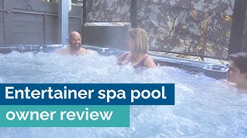 Entertainer spa with smart controls & features