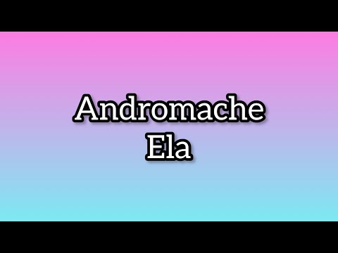 Andromache - Ela (Lyrics) [Eurovision 2022 🇨🇾] #eurovision2022 #andromache #ela