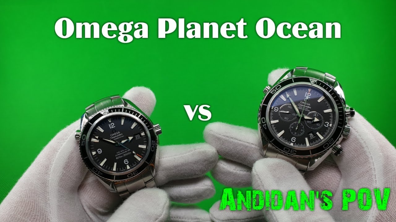 Omega Planet Ocean 42mm vs Planet Ocean 