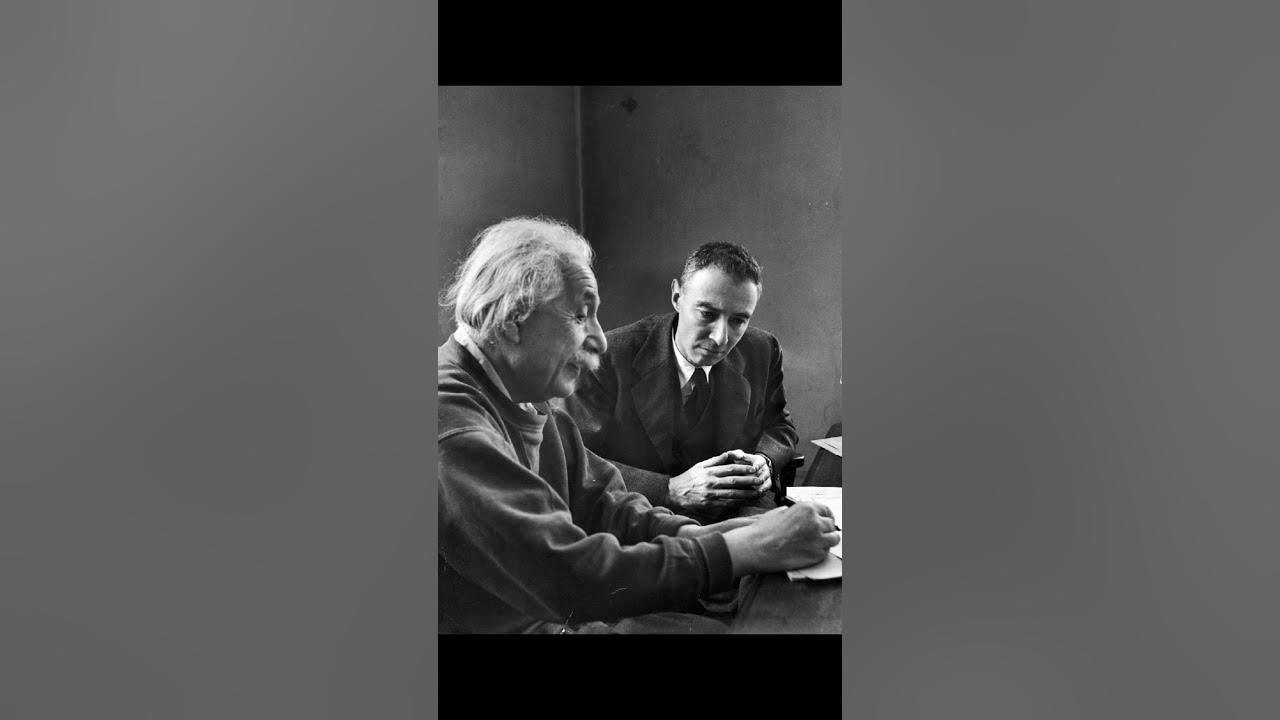 Роберт Оппенгеймер - геній, але Ейнштейн вважав його дурнем. #shorts # ...