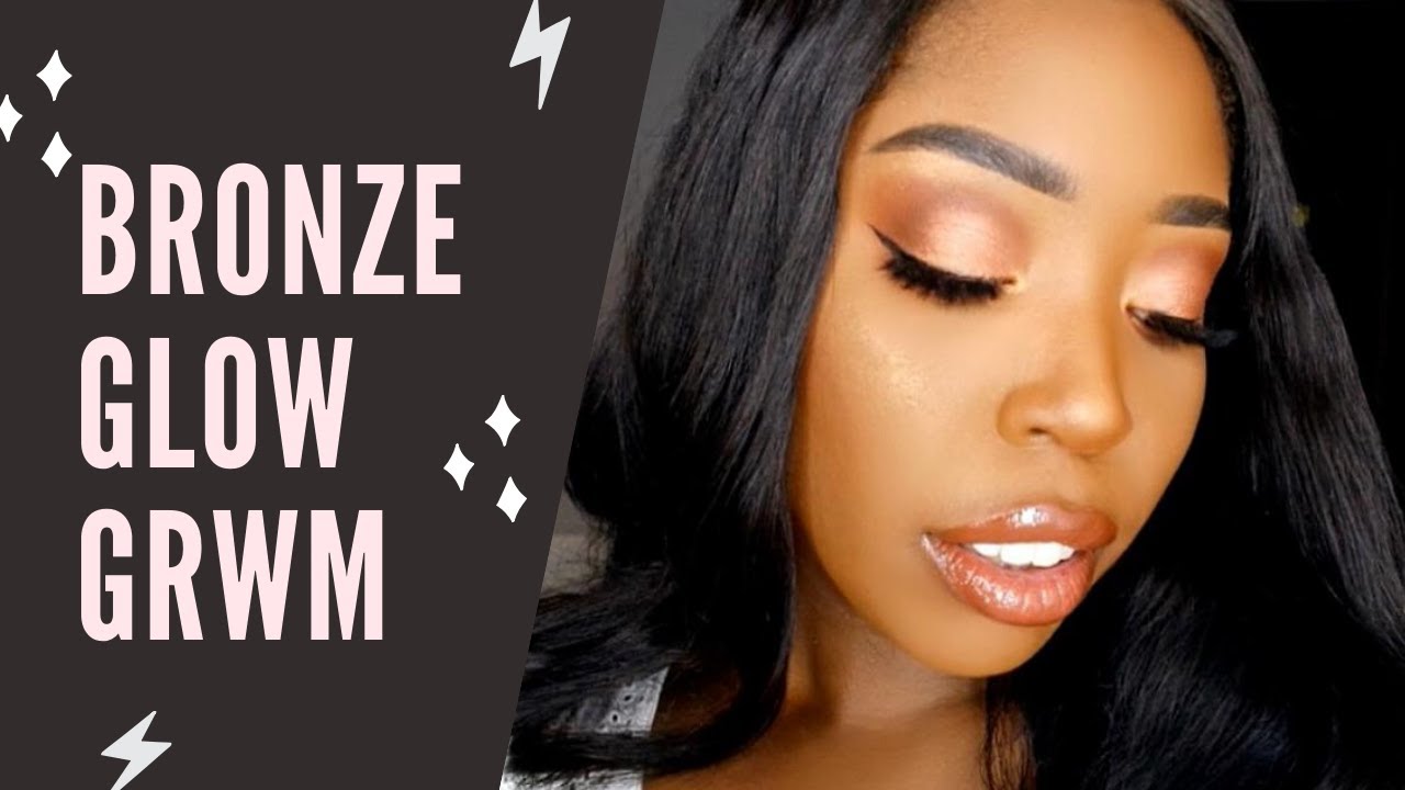 BRONZE GLOW GRWM | Morphe 35G Bronze Goals Palette | ATouchofBlu