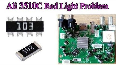 HD receiver ALI3510C red light solution