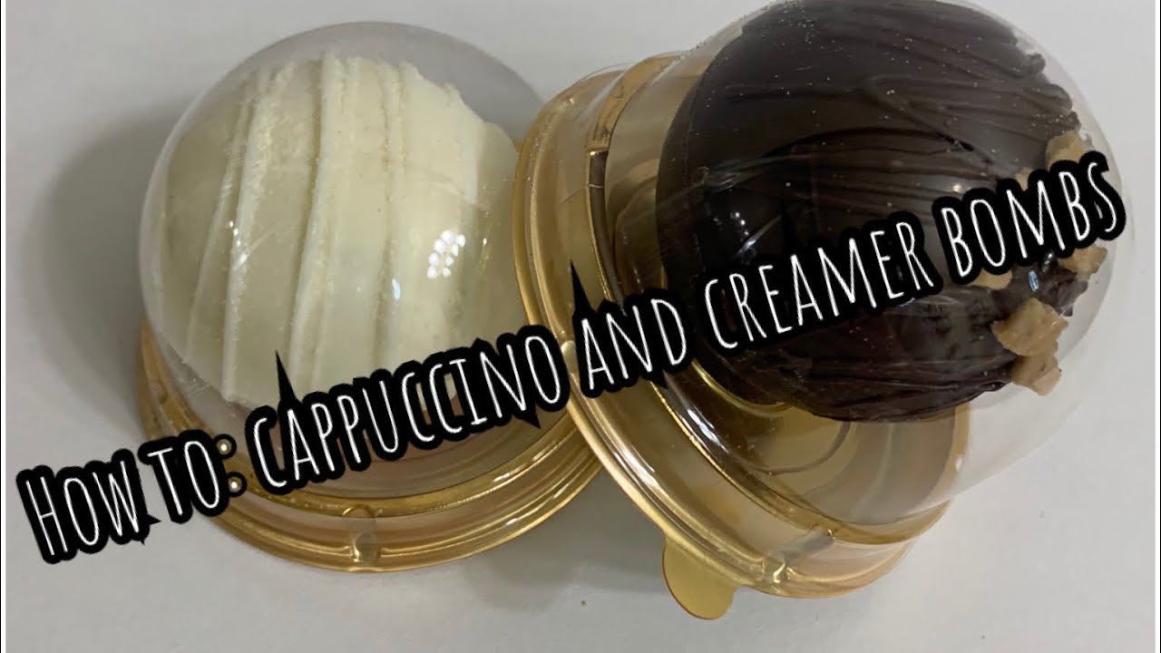 CREAMER BOMBS/CAPPUCCINO BOMBS! Step by step! YouTube