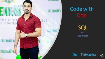 Relational Database part 3 (introduction to SQL/Create Database/Create table)