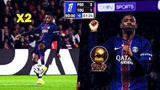 Le But Dingue De Dembélé En Reprise De Volée... Psg 3-1 Toulouse Ballon Dor Bonus