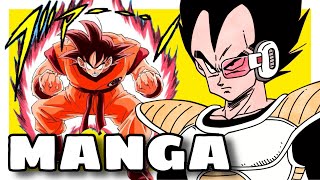 Así fue el COMBATE DE GOKU VS VEGETA en el MANGA (a Color) - Dragon Ball Z