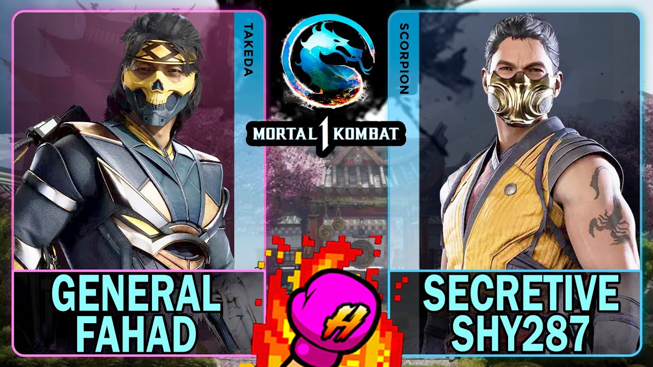 MK1 Генерал Фахад (ТАКЕДА) против Секретного Шай287 (СКОРПИОН)🥊Mortal Kombat 1🥊4K 60ᶠᵖˢ