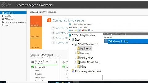 How to Deploy Windows 11 to All Computers Using Windows Deployment Services WDS Windows Server 2022