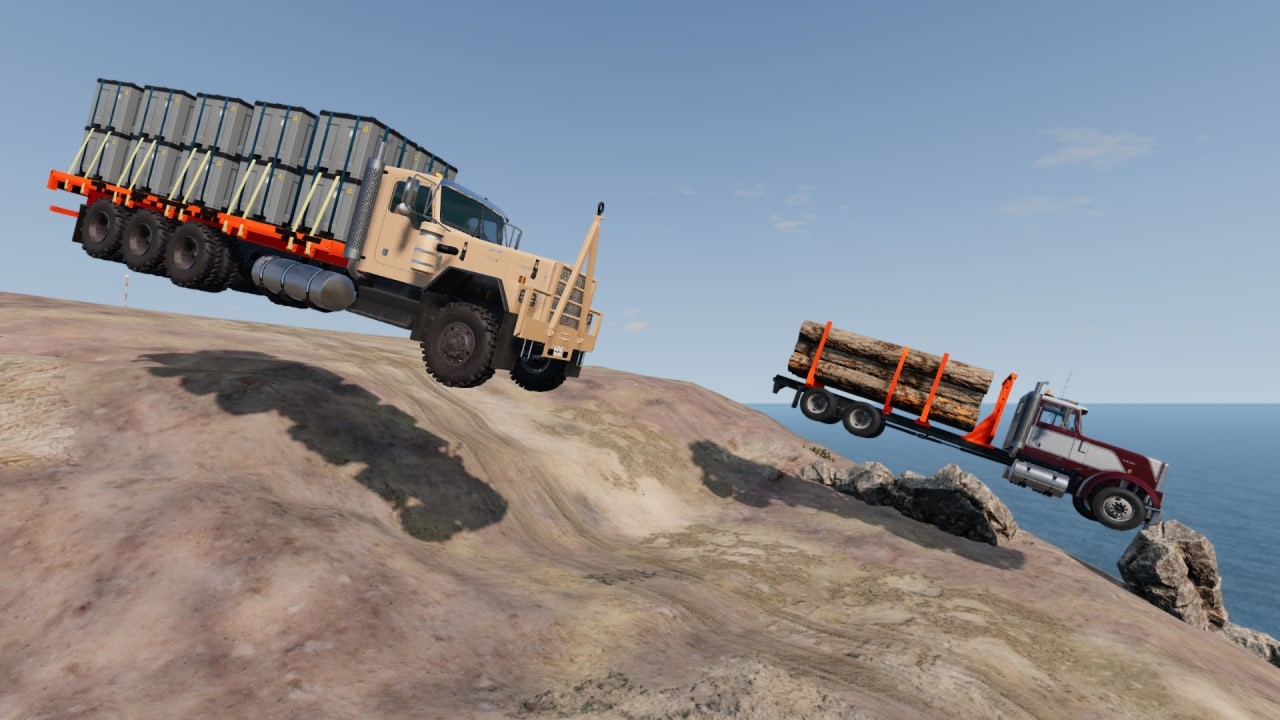 Suspension Under Pressure : Cars on Wavy Mountain