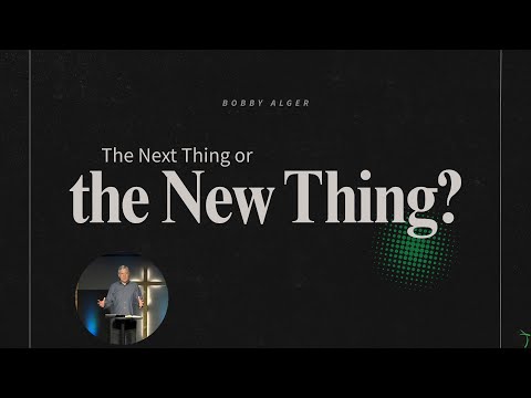 The Next Thing or the New Thing? | Bobby Alger | 1.4.26