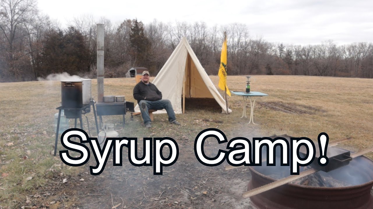 Maple Syrup Camp In the Bush 98 YouTube
