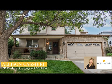 712 Pendleton Ave, Longmont, CO home video tour