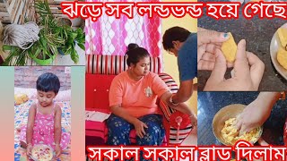 || আজকে সারাটা দিন বাড়িতেই কাটালাম, বরের পছন্দের খাবার রান্না করলাম ||