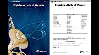 Christmas Halls of Wonder, arr. Patrick Roszell – Score & Sound