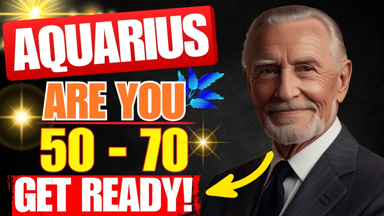 Водолей 50+? Что вас поразит в 2025 году: богатство, цель и второй шанс в жизни