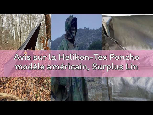 Poncho Herren Helikon-Tex Poncho Modèle Américain, Surplus Line