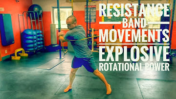 Functional Exercises - Resistance Band Explosive Rotational Power