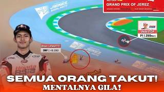 Almost Tragic Moments Before Motorcycle Explodes At The 2026 Jerez Moto3 Race Veda Ega Goes Crazy