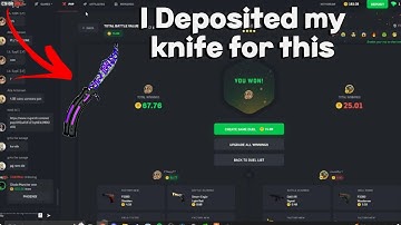 I Deposited My Knife For This  | Csgo Roll Gambling