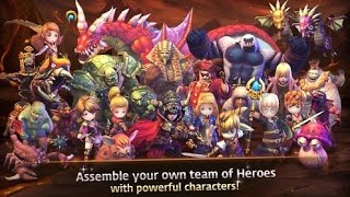 Dragon Knights - Gameplay Tutorial | Com2us globally launches their turn-based RPG
