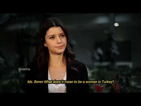 Beren Saat talks about being a woman (English Subtitles)