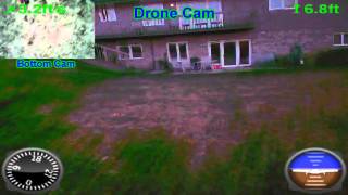 Jetlag2222  AR.Drone  1st outside video with Flight Record ver 1.1 Guide