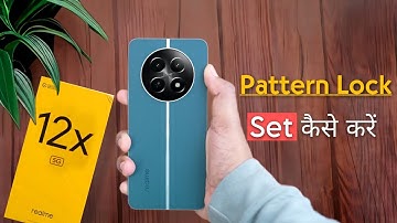 Realme 12x 5g Password & Security Setting | Realme 12X Ka Pattern Lock Kaise Lagaye