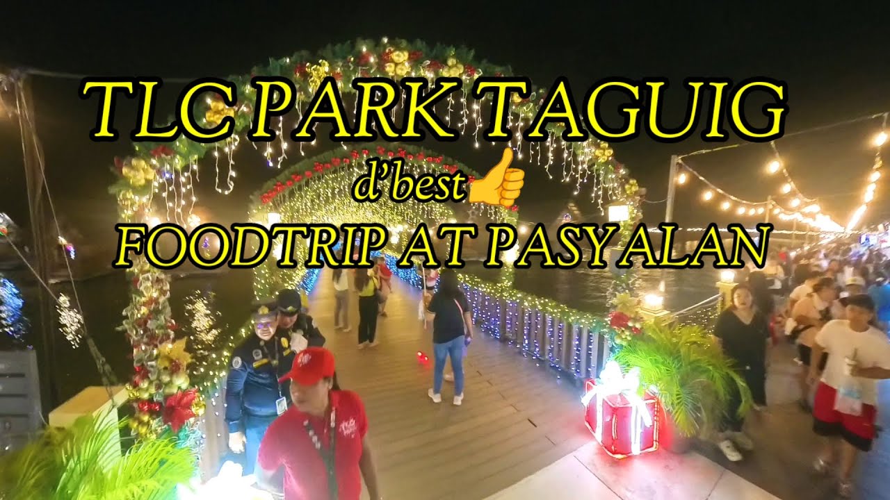 Footrip at libreng pasyalan TLC PARK TAGUIG