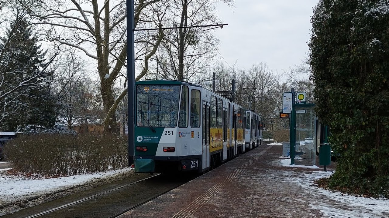 Tram Potsdam | Einsetzermitfahrt #2 Auf der 92 Von Bisamkiez bis Kirschallee in der KT4DC 251