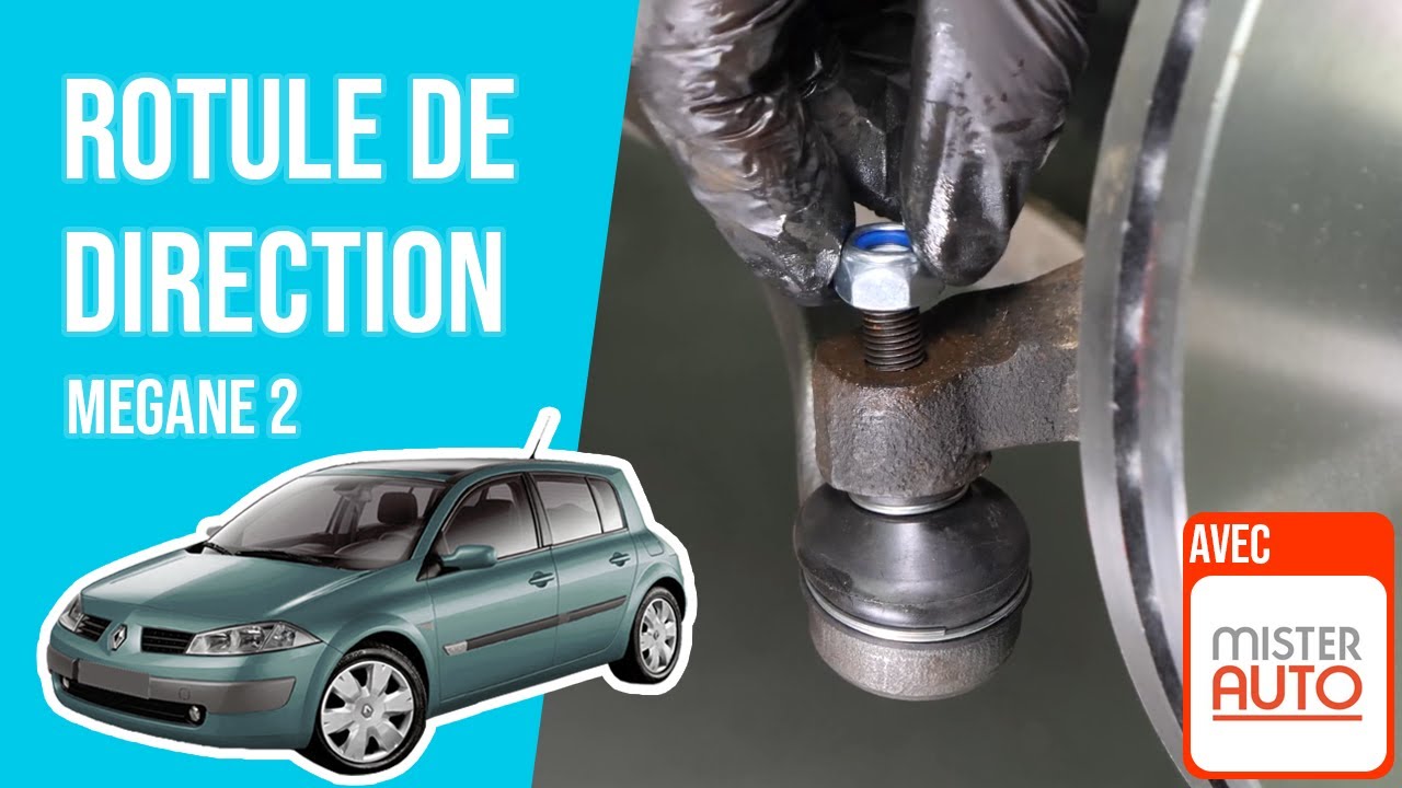 Comment changer la Biellette et la Rotule Direction - Renault Megane 2 