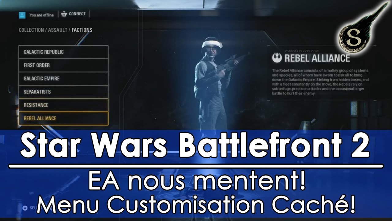 [FR][NEWS]Star Wars: Battlefront 2 - Menu de customisation caché, EA ...