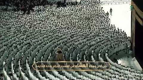 ‏▫️| *صلاة العشاء*🎙️▫️| من رحاب المسجد الحرام  فضيلة الشّيخ أ.د. ياسر بن راشد الدوسري سورة النبأ