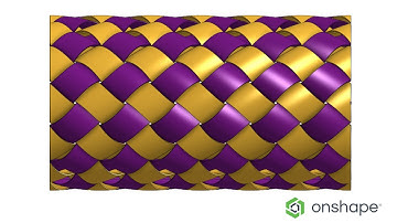 3D Modeling: Create Intertwined Surface Bands in Onshape