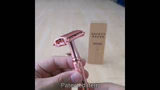 Haward Safety Razor , Brass Handle , Zero Waste , Eco Friendly