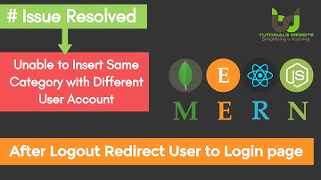 Add Category Issue | Redirect to Login After Logout in React JS | #15 MERN STACK Tutorials in Hindi