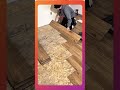 Installing floor tiles with precise alignment for a clean and durable finish