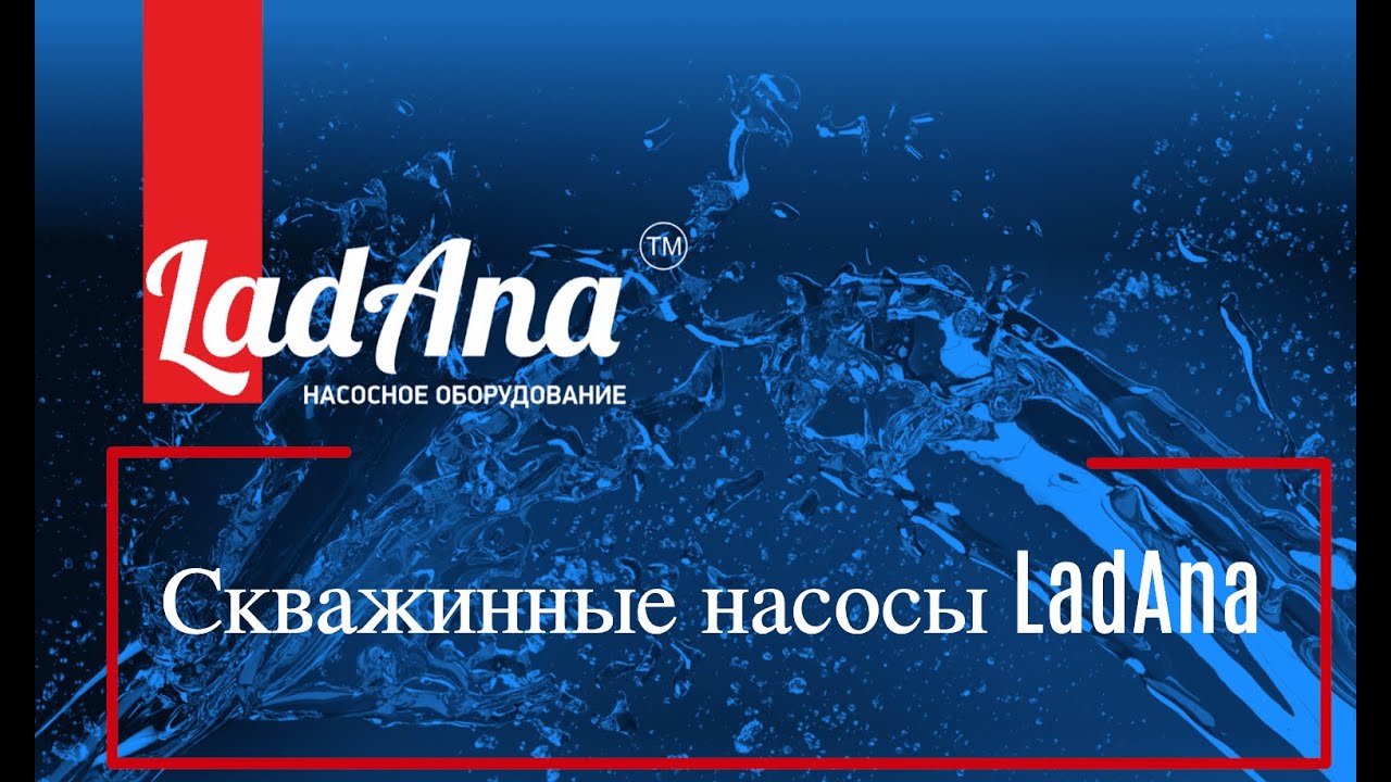 Скважинные насосы LadAna: показываем конструкцию