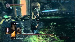 Dark Soul - Pt. 23 Darkroot Garden BOSS - Great Grey Wolf Sif