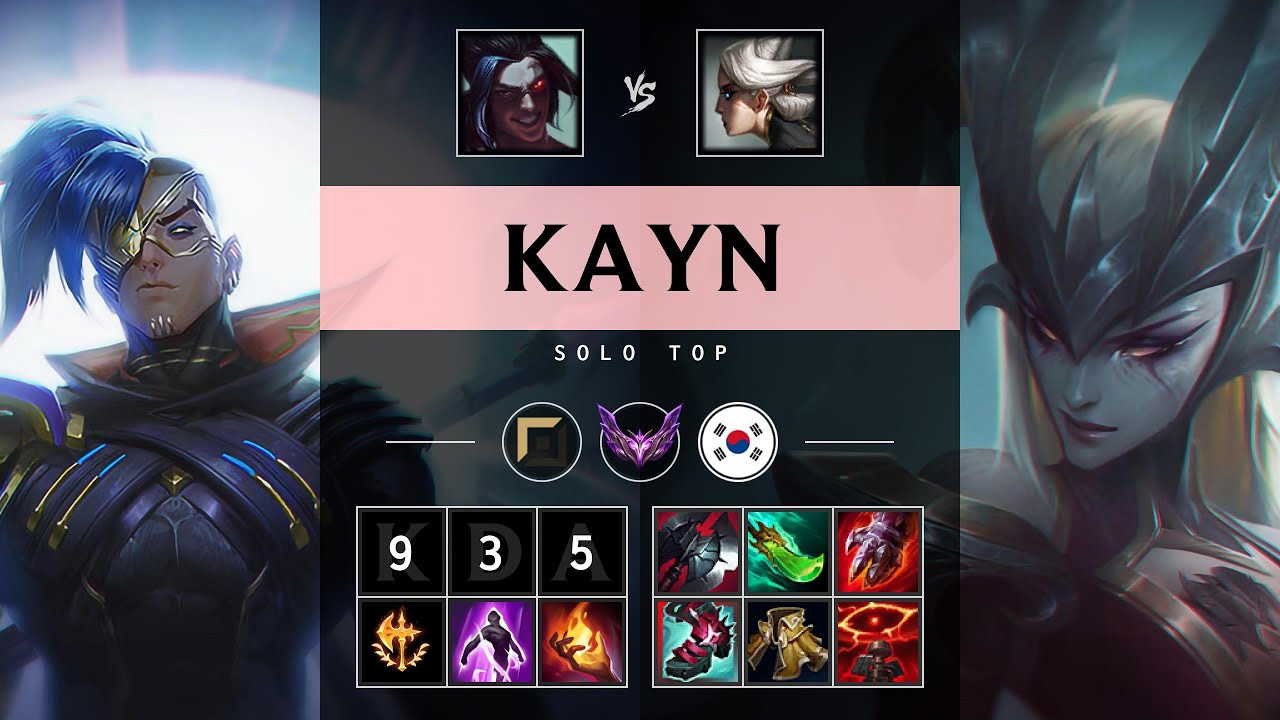 Kayn Top vs Camille - KR Master Patch 25.05