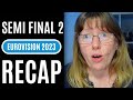 Semi Final 2 - Eurovision 2023 -  Reaction/Recap