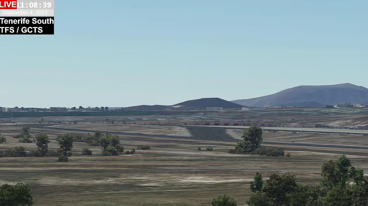 Tenerife South Airport - GCTS - A Virtually Live Experience - ADSB Injected Traffic into MSFS2020