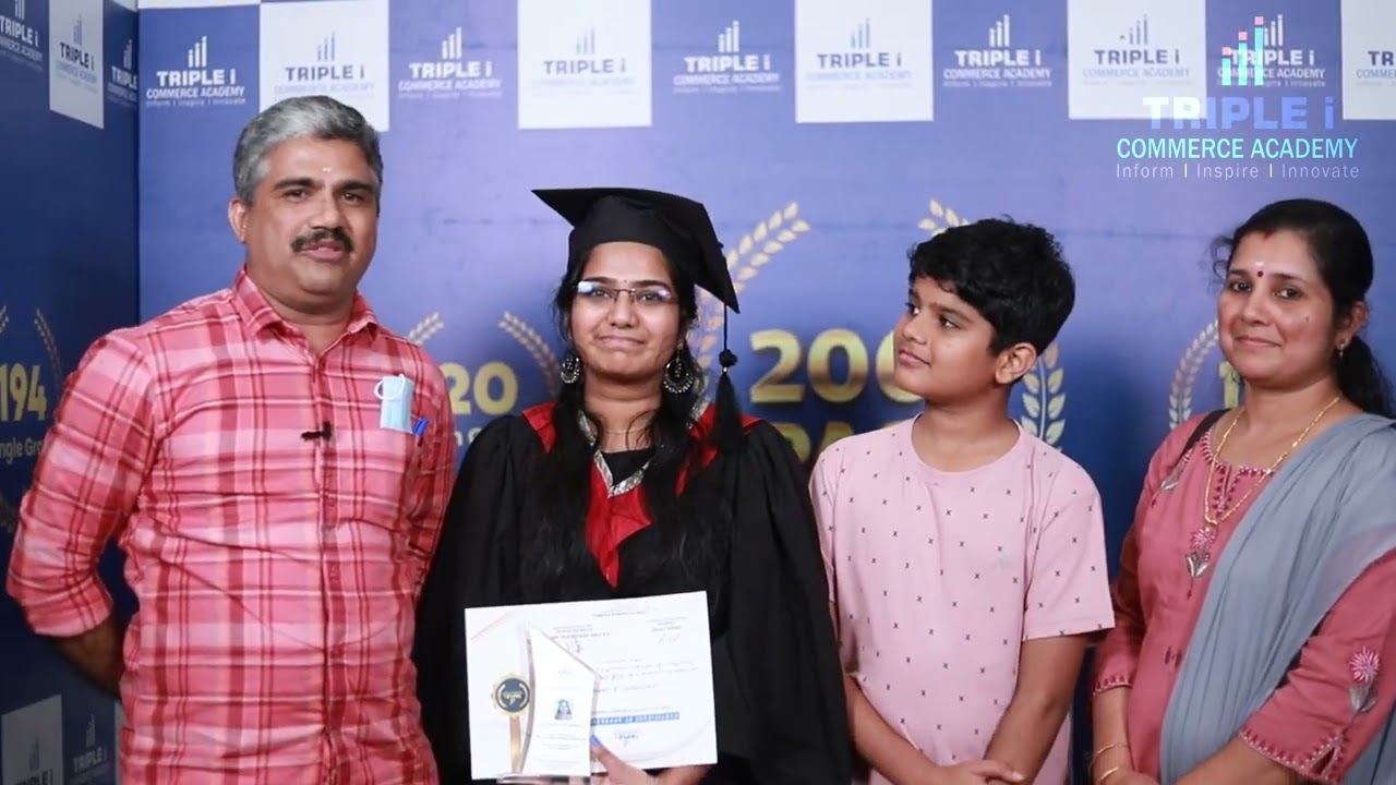 CA inter November 2022 Winner | Student Testimonial | About CA Inter | About Triplei